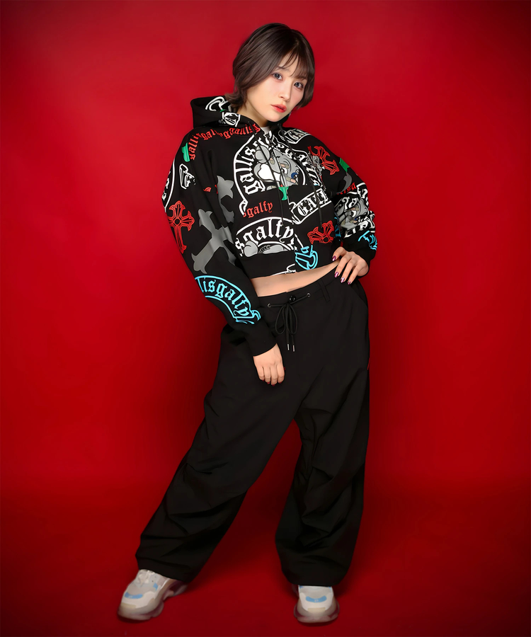 JACKROSE(ジャックローズ) |【GALFY×GALLIS ADDICTION】ガラノハーツジップパーカー(MENS/WOMENS)