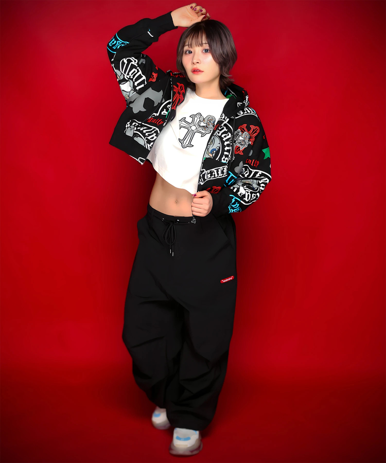 JACKROSE(ジャックローズ) |【GALFY×GALLIS ADDICTION】ガラノハーツジップパーカー(MENS/WOMENS)