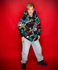 JACKROSE(ジャックローズ) |【GALFY×GALLIS ADDICTION】ガラノハーツジップパーカー(MENS/WOMENS)