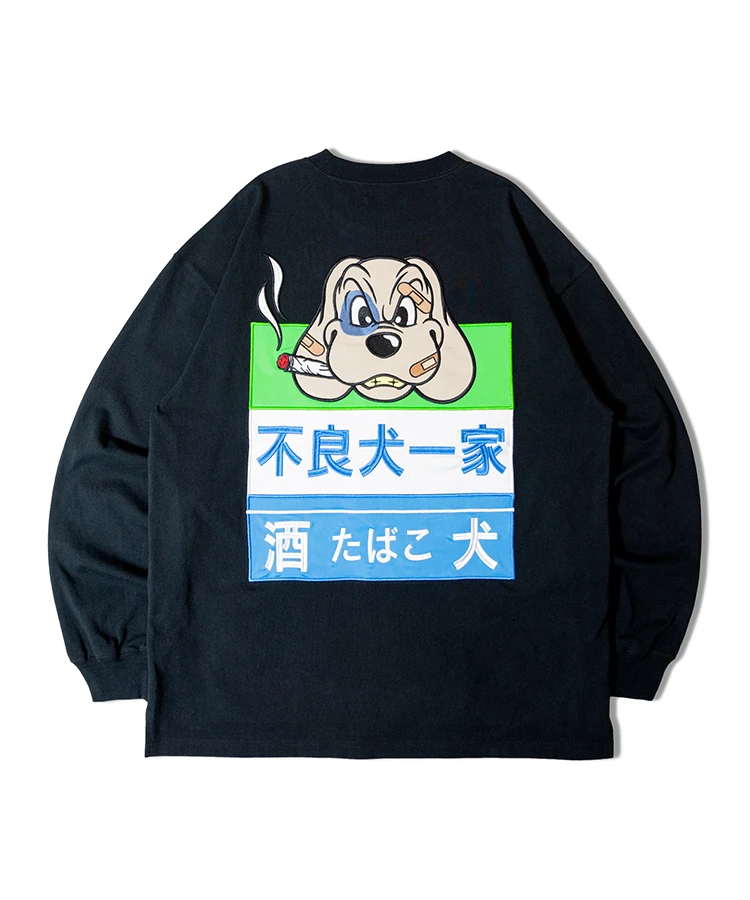JACKROSE(ジャックローズ) |【GALFY×GALLIS ADDICTION】ファミリーわんこロンTee(MENS)