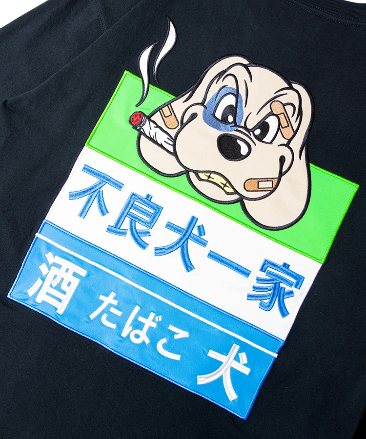 JACKROSE(ジャックローズ) |【GALFY×GALLIS ADDICTION】ファミリーわんこロンTee(MENS)