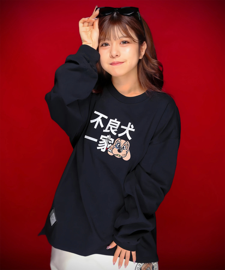 JACKROSE(ジャックローズ) |【GALFY×GALLIS ADDICTION】ファミリーわんこロンTee(MENS)