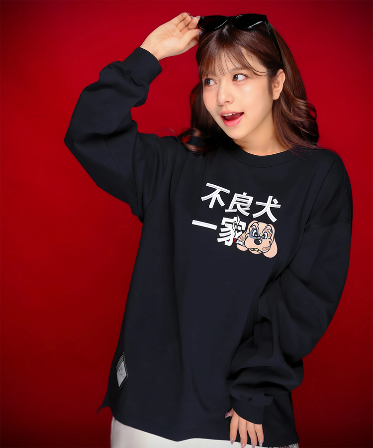JACKROSE(ジャックローズ) |【GALFY×GALLIS ADDICTION】ファミリーわんこロンTee(MENS)
