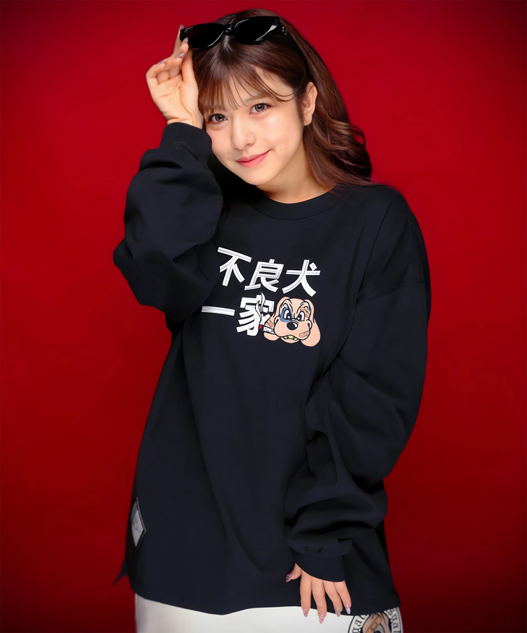 JACKROSE(ジャックローズ) |【GALFY×GALLIS ADDICTION】ファミリーわんこロンTee(MENS)