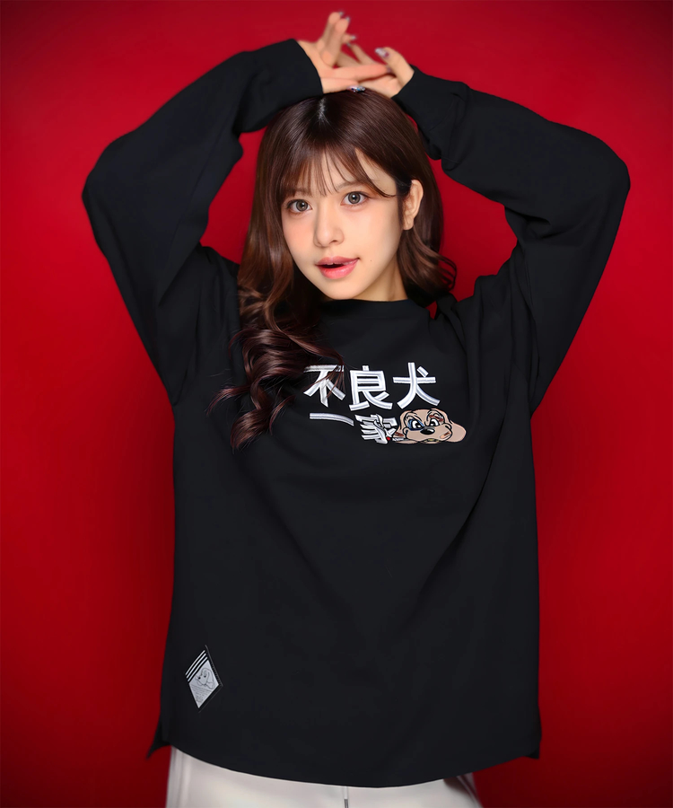 JACKROSE(ジャックローズ) |【GALFY×GALLIS ADDICTION】ファミリーわんこロンTee(MENS)