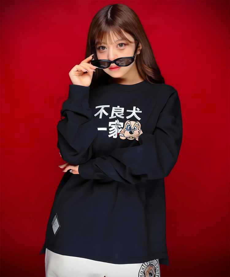 JACKROSE(ジャックローズ) |【GALFY×GALLIS ADDICTION】ファミリーわんこロンTee(MENS)