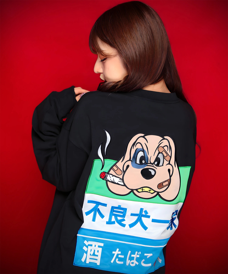 JACKROSE(ジャックローズ) |【GALFY×GALLIS ADDICTION】ファミリーわんこロンTee(MENS)
