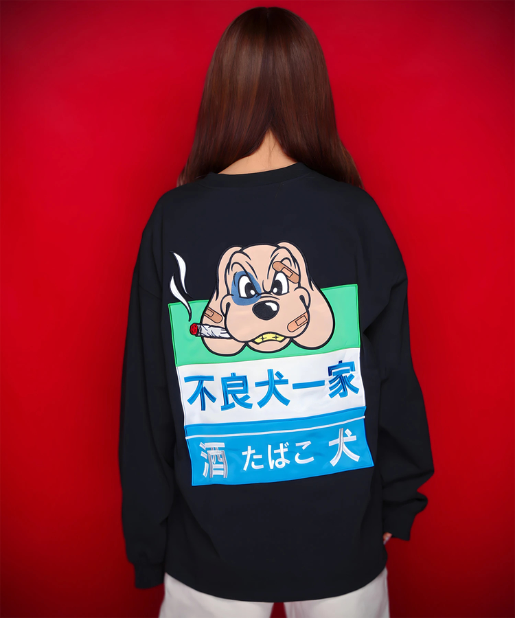 JACKROSE(ジャックローズ) |【GALFY×GALLIS ADDICTION】ファミリーわんこロンTee(MENS)