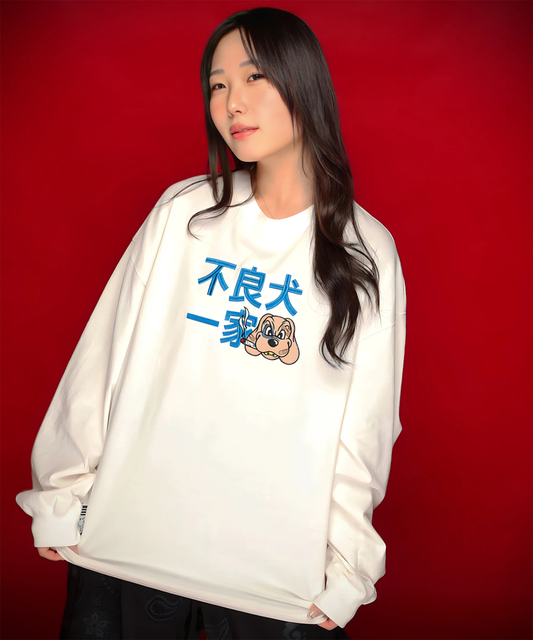 JACKROSE(ジャックローズ) |【GALFY×GALLIS ADDICTION】ファミリーわんこロンTee(MENS)