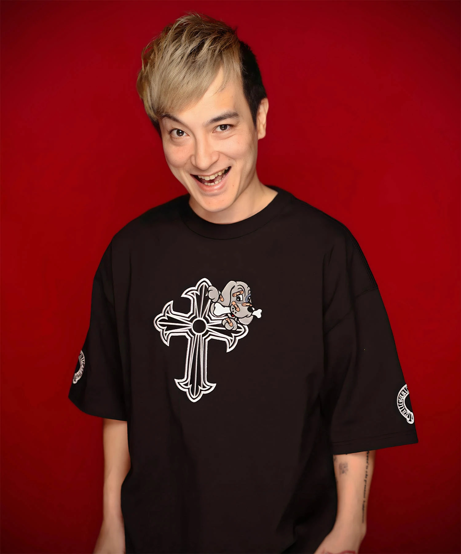 GALFY×GALLIS ADDICTION】ガリノハーツ半袖Tee(MENS/WOMENS 