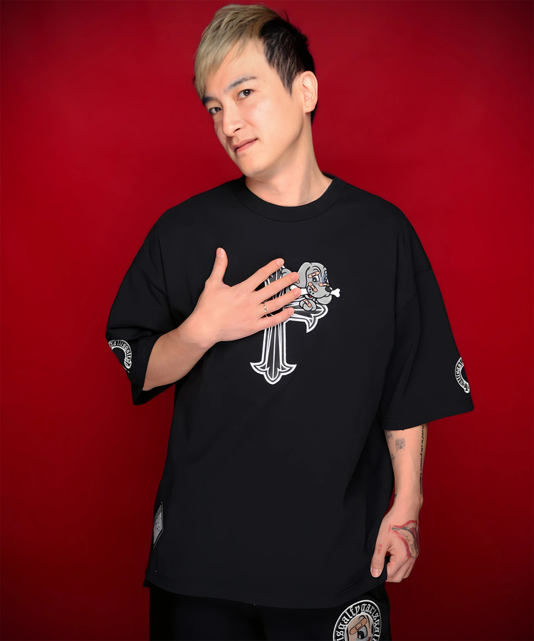 JACKROSE(ジャックローズ) |【GALFY×GALLIS ADDICTION】ガリノハーツ半袖Tee(MENS/WOMENS)