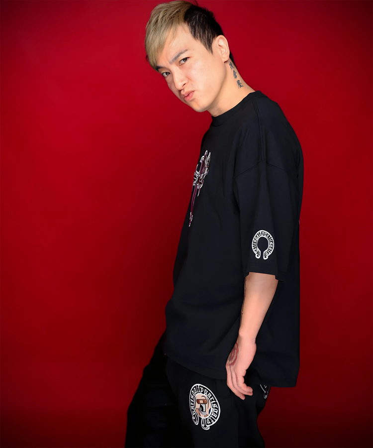 JACKROSE(ジャックローズ) |【GALFY×GALLIS ADDICTION】ガリノハーツ半袖Tee(MENS/WOMENS)