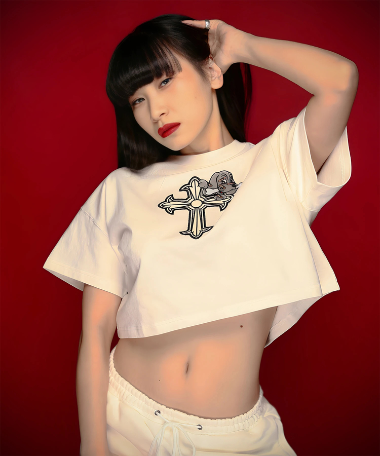 JACKROSE(ジャックローズ) |【GALFY×GALLIS ADDICTION】ガリノハーツ半袖Tee(MENS/WOMENS)