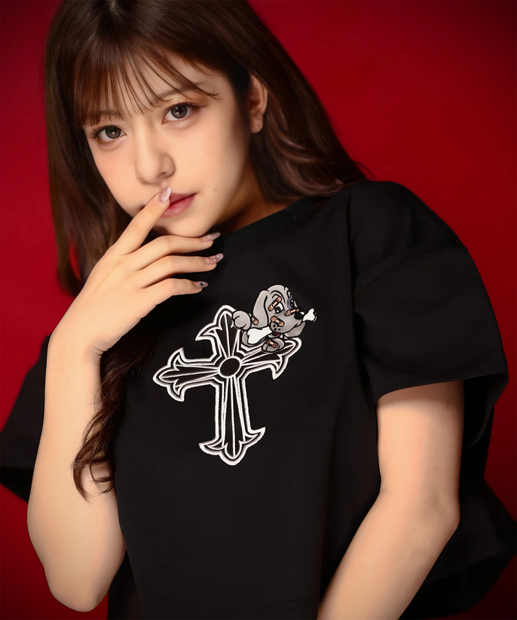 JACKROSE(ジャックローズ) |【GALFY×GALLIS ADDICTION】ガリノハーツ半袖Tee(MENS/WOMENS)