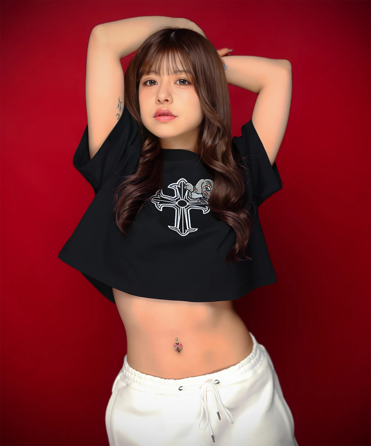 JACKROSE(ジャックローズ) |【GALFY×GALLIS ADDICTION】ガリノハーツ半袖Tee(MENS/WOMENS)