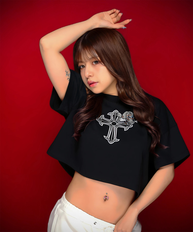 JACKROSE(ジャックローズ) |【GALFY×GALLIS ADDICTION】ガリノハーツ半袖Tee(MENS/WOMENS)