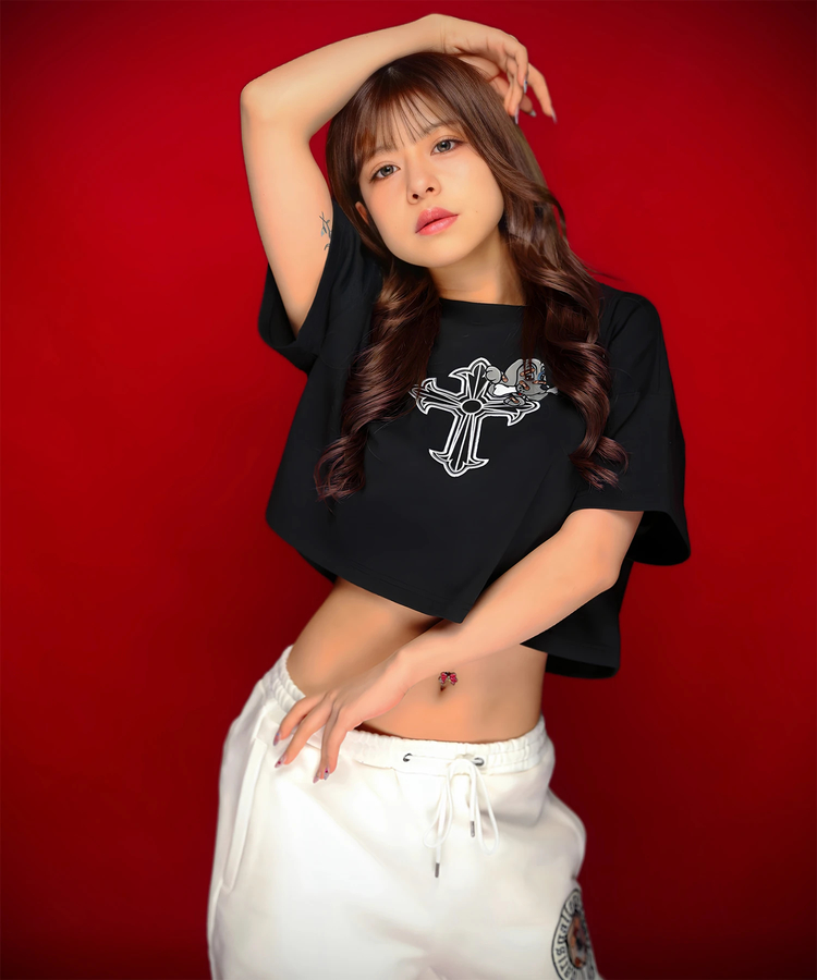 JACKROSE(ジャックローズ) |【GALFY×GALLIS ADDICTION】ガリノハーツ半袖Tee(MENS/WOMENS)