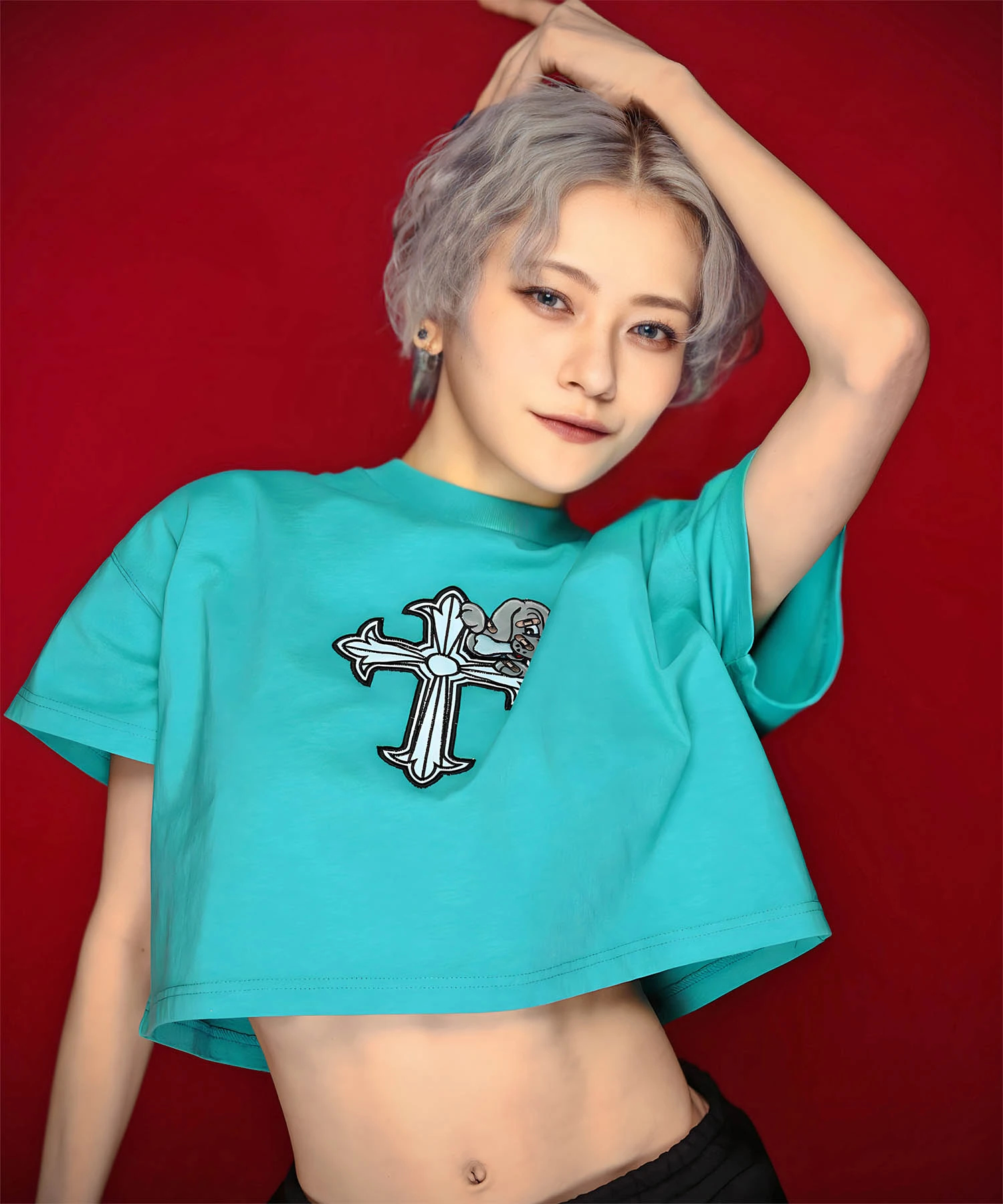 GALFY×GALLIS ADDICTION】ガリノハーツ半袖Tee(MENS/WOMENS