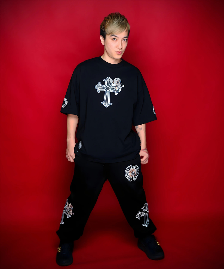 JACKROSE(ジャックローズ) |【GALFY×GALLIS ADDICTION】ガリノハーツ半袖Tee(MENS/WOMENS)