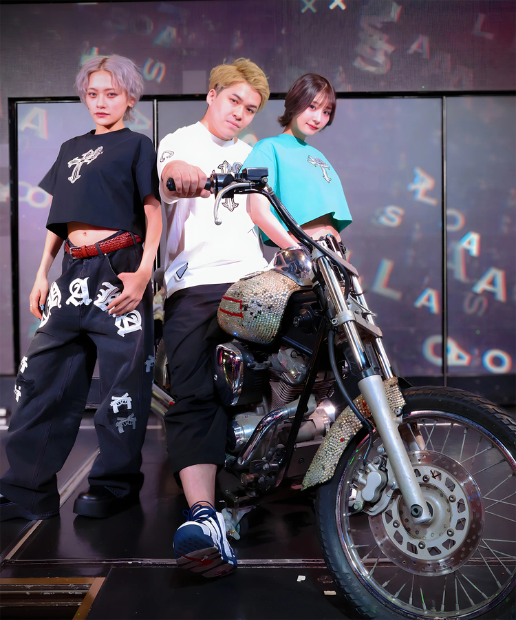JACKROSE(ジャックローズ) |【GALFY×GALLIS ADDICTION】ガリノハーツ半袖Tee(MENS/WOMENS)