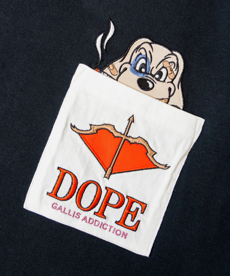 JACKROSE(ジャックローズ) |【GALFY×GALLIS ADDICTION】ガルスモDOPE半袖Tee(MENS)