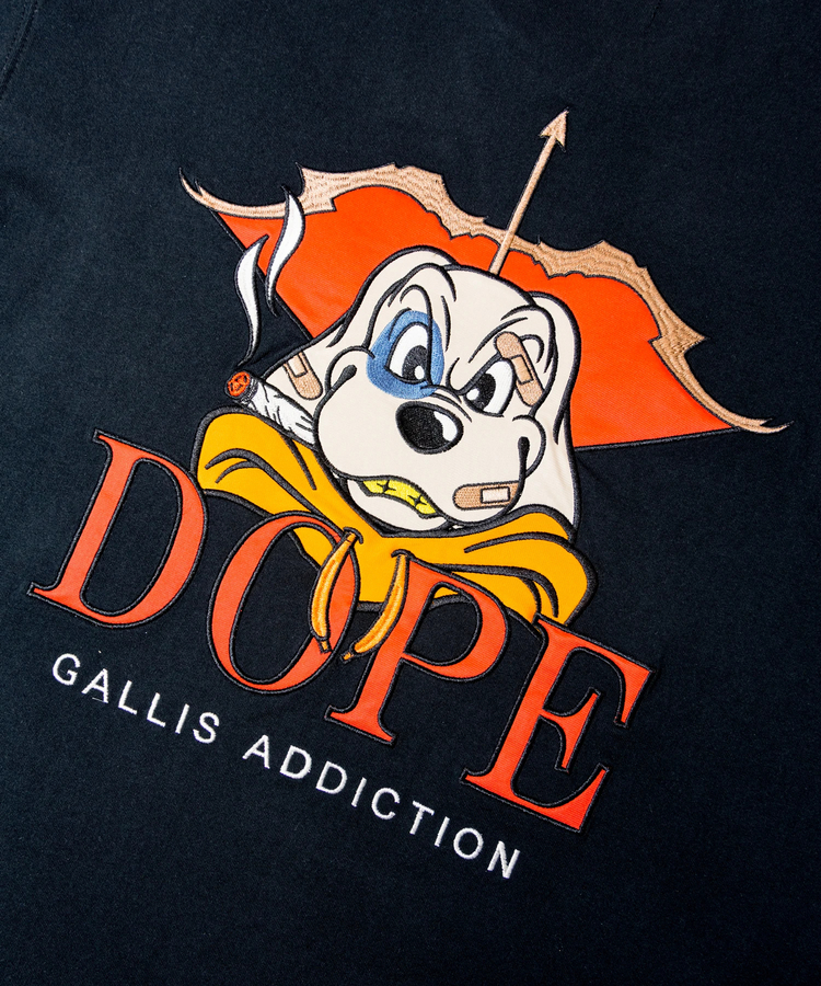 JACKROSE(ジャックローズ) |【GALFY×GALLIS ADDICTION】ガルスモDOPE半袖Tee(MENS)