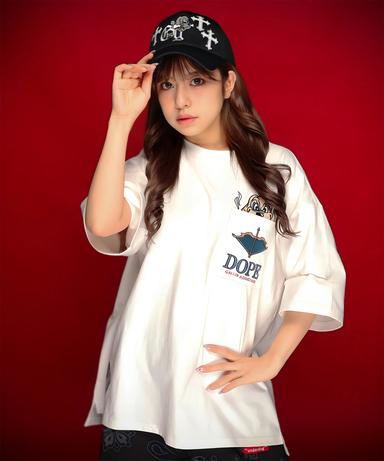 JACKROSE(ジャックローズ) |【GALFY×GALLIS ADDICTION】ガルスモDOPE半袖Tee(MENS)