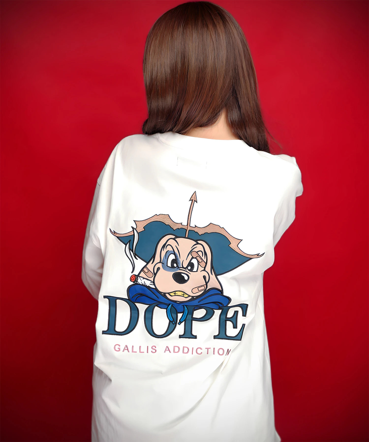 JACKROSE(ジャックローズ) |【GALFY×GALLIS ADDICTION】ガルスモDOPE半袖Tee(MENS)