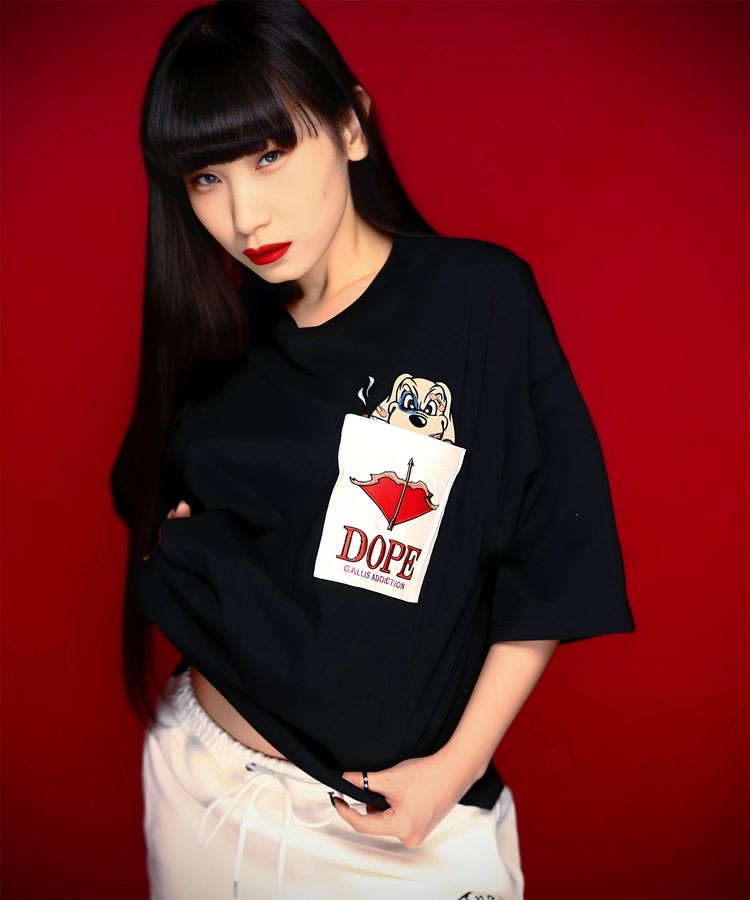 JACKROSE(ジャックローズ) |【GALFY×GALLIS ADDICTION】ガルスモDOPE半袖Tee(MENS)