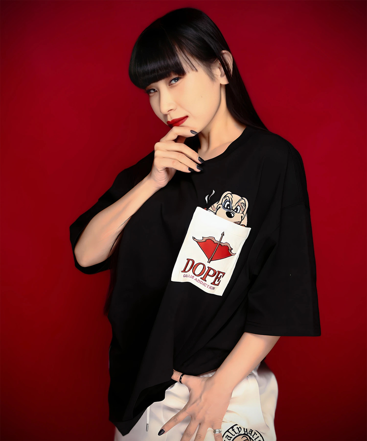 JACKROSE(ジャックローズ) |【GALFY×GALLIS ADDICTION】ガルスモDOPE半袖Tee(MENS)