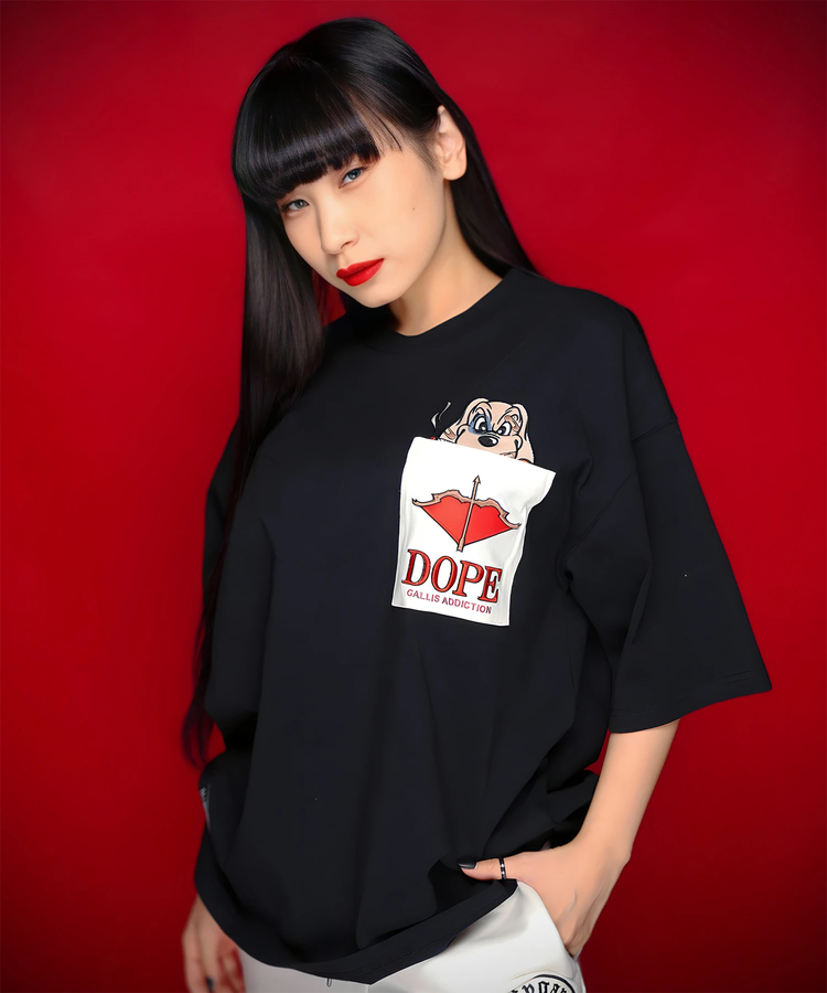 JACKROSE(ジャックローズ) |【GALFY×GALLIS ADDICTION】ガルスモDOPE半袖Tee(MENS)
