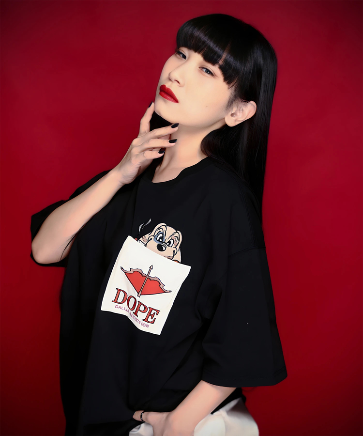 JACKROSE(ジャックローズ) |【GALFY×GALLIS ADDICTION】ガルスモDOPE半袖Tee(MENS)