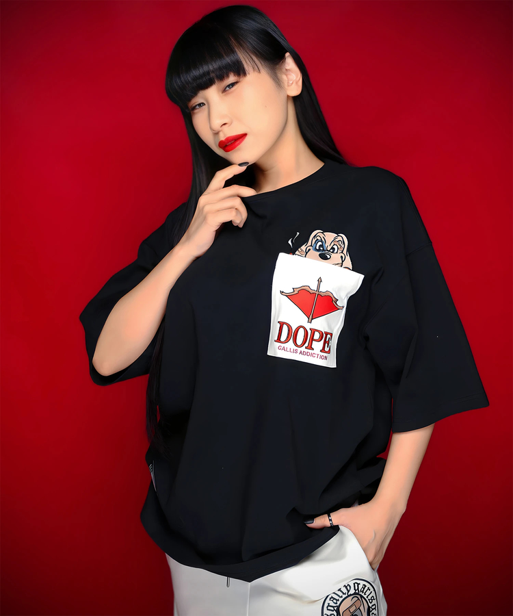 JACKROSE(ジャックローズ) |【GALFY×GALLIS ADDICTION】ガルスモDOPE半袖Tee(MENS)