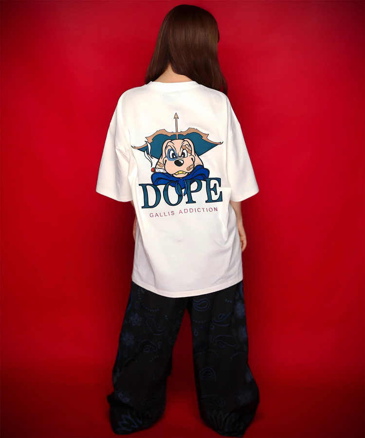 JACKROSE(ジャックローズ) |【GALFY×GALLIS ADDICTION】ガルスモDOPE半袖Tee(MENS)