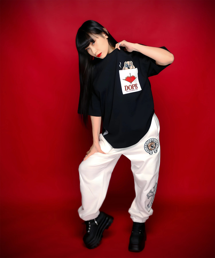 JACKROSE(ジャックローズ) |【GALFY×GALLIS ADDICTION】ガルスモDOPE半袖Tee(MENS)