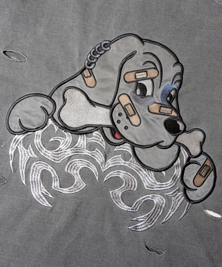 JACKROSE(ジャックローズ) |【GALFY×GALLIS ADDICTION】ぼろぼろとらいばりゅ半袖Tee(MENS)