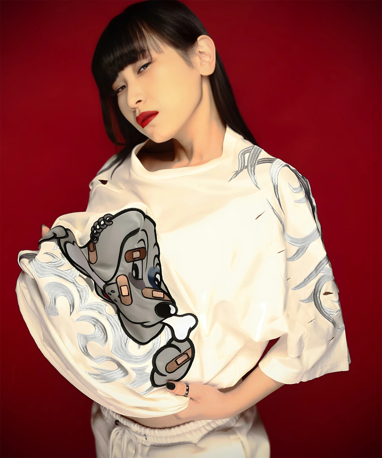 JACKROSE(ジャックローズ) |【GALFY×GALLIS ADDICTION】ぼろぼろとらいばりゅ半袖Tee(MENS)