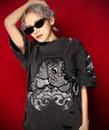 JACKROSE(ジャックローズ) |【GALFY×GALLIS ADDICTION】ぼろぼろとらいばりゅ半袖Tee(MENS)