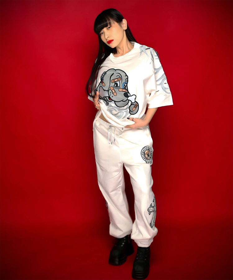 JACKROSE(ジャックローズ) |【GALFY×GALLIS ADDICTION】ぼろぼろとらいばりゅ半袖Tee(MENS)