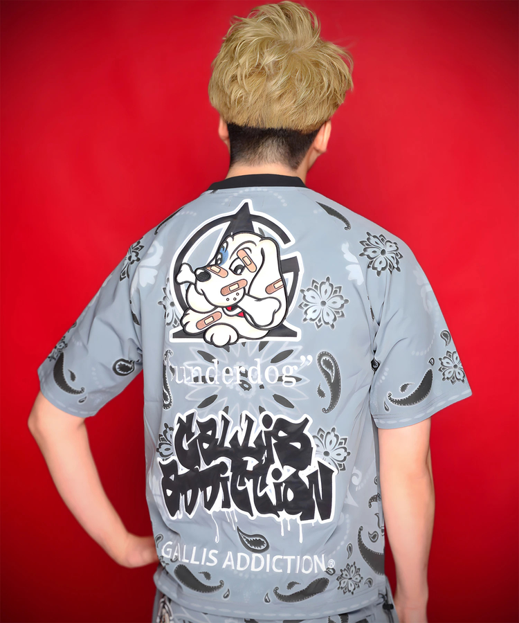 JACKROSE(ジャックローズ) |【GALFY×GALLIS ADDICTION】安定のシャカシャカ半袖Tee(MENS)