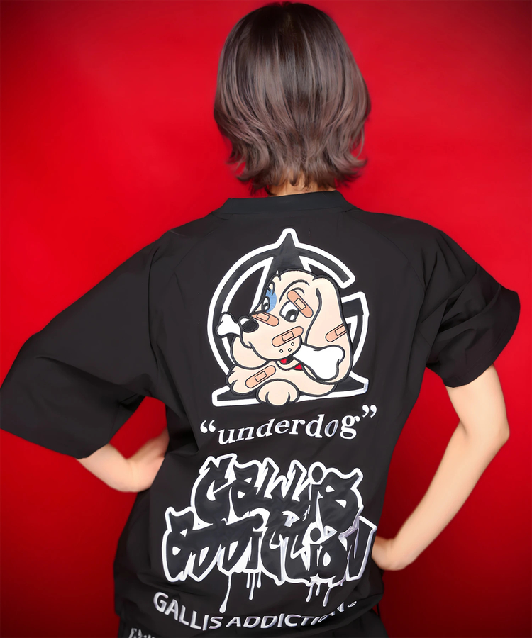 JACKROSE(ジャックローズ) |【GALFY×GALLIS ADDICTION】安定のシャカシャカ半袖Tee(MENS)