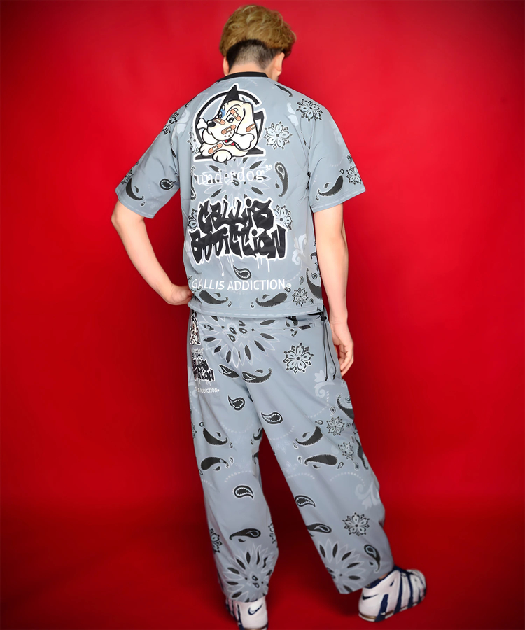 JACKROSE(ジャックローズ) |【GALFY×GALLIS ADDICTION】安定のシャカシャカ半袖Tee(MENS)