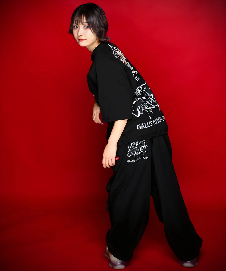 JACKROSE(ジャックローズ) |【GALFY×GALLIS ADDICTION】安定のシャカシャカ半袖Tee(MENS)