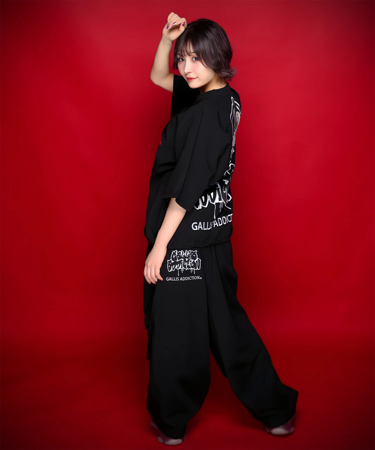 JACKROSE(ジャックローズ) |【GALFY×GALLIS ADDICTION】安定のシャカシャカ半袖Tee(MENS)