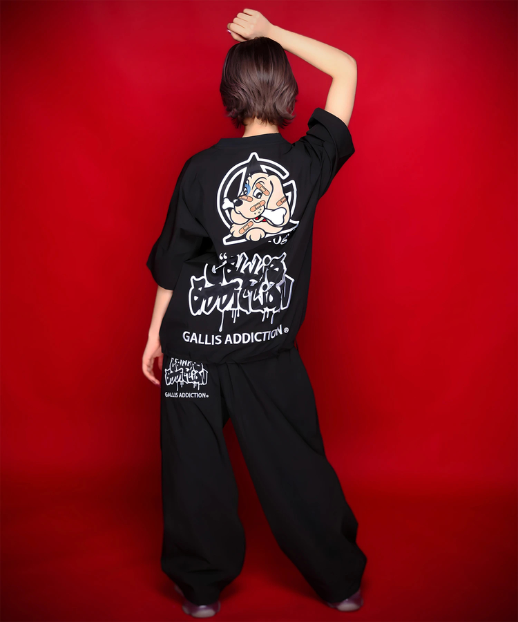JACKROSE(ジャックローズ) |【GALFY×GALLIS ADDICTION】安定のシャカシャカ半袖Tee(MENS)