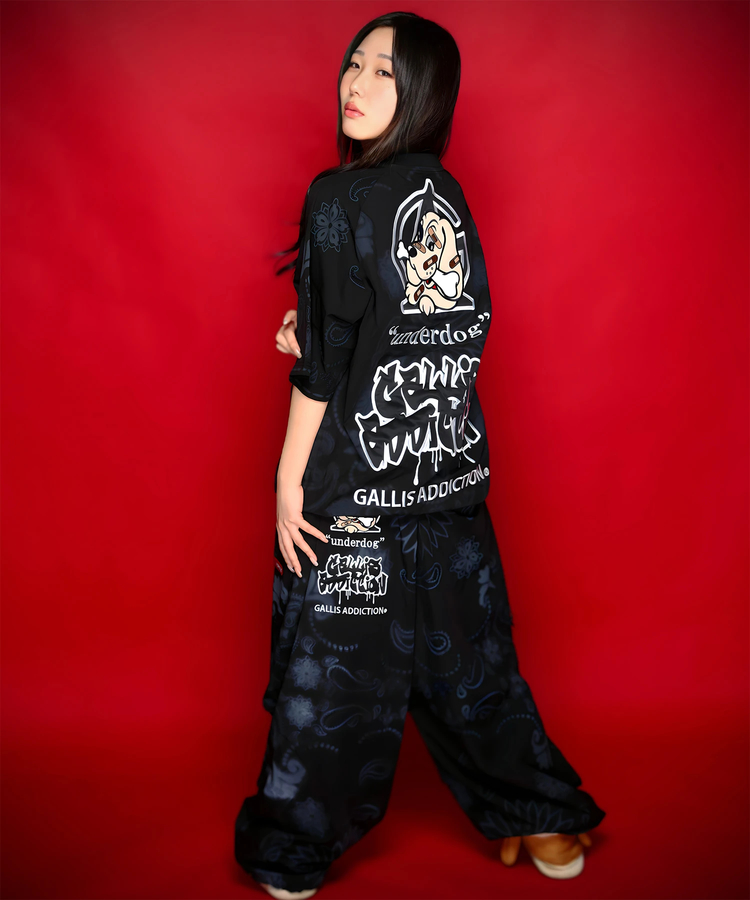 JACKROSE(ジャックローズ) |【GALFY×GALLIS ADDICTION】安定のシャカシャカ半袖Tee(MENS)