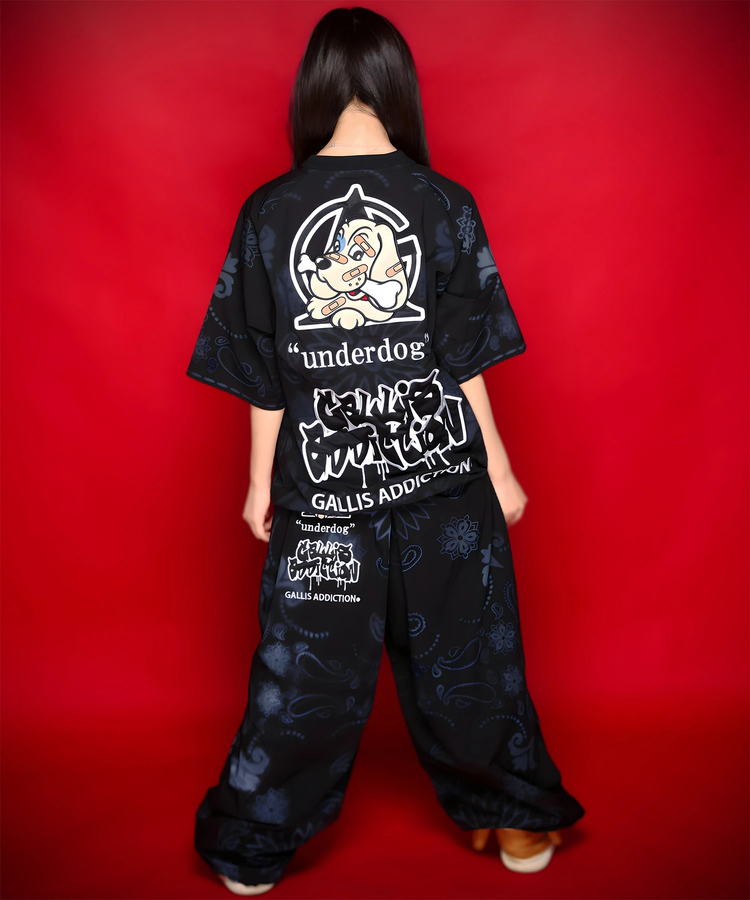 JACKROSE(ジャックローズ) |【GALFY×GALLIS ADDICTION】安定のシャカシャカ半袖Tee(MENS)