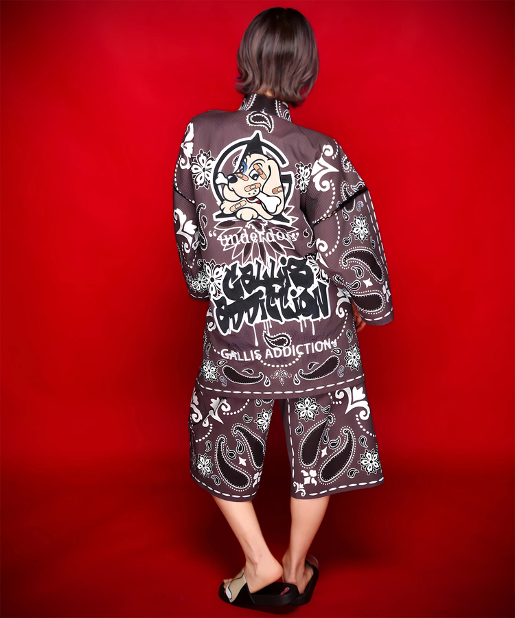 JACKROSE(ジャックローズ) |【GALFY×GALLIS ADDICTION】安定の甚平(MENS)