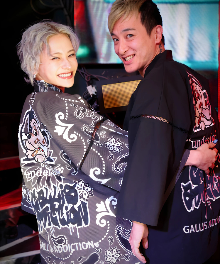 JACKROSE(ジャックローズ) |【GALFY×GALLIS ADDICTION】安定の甚平(MENS)