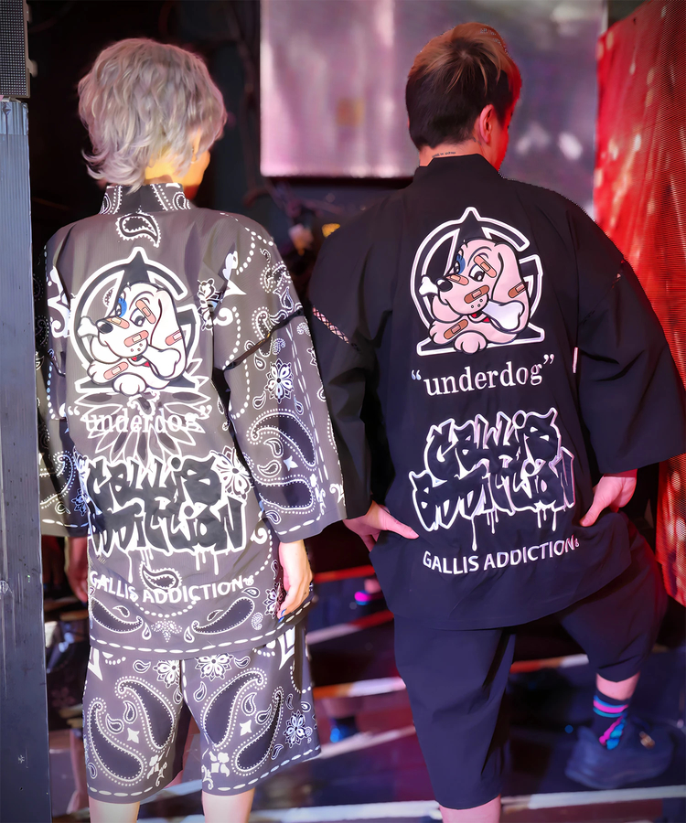 JACKROSE(ジャックローズ) |【GALFY×GALLIS ADDICTION】安定の甚平(MENS)